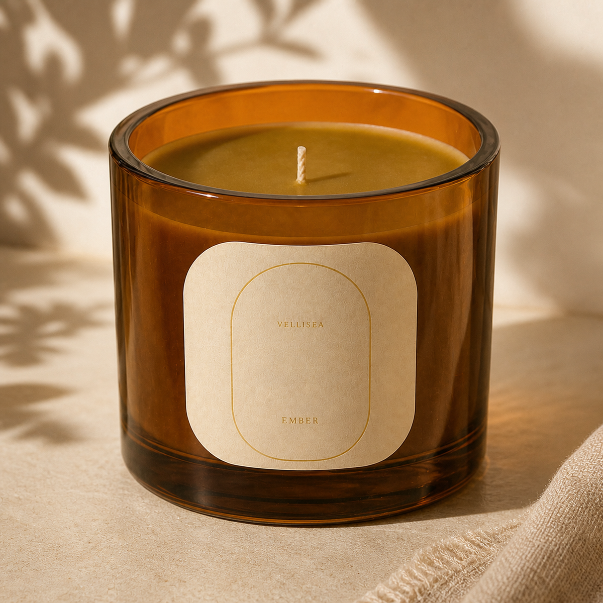 VELLISEA Ember Soy Candle 1:1 detail view