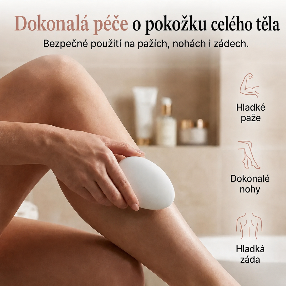 Fájdalommentes Crystal hajeltávolító