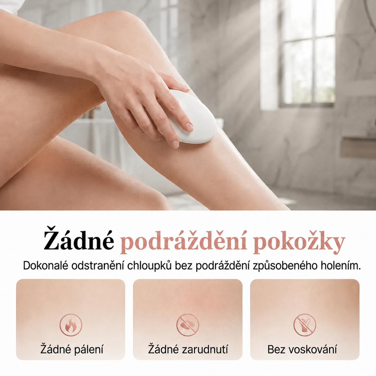 Fájdalommentes Crystal hajeltávolító