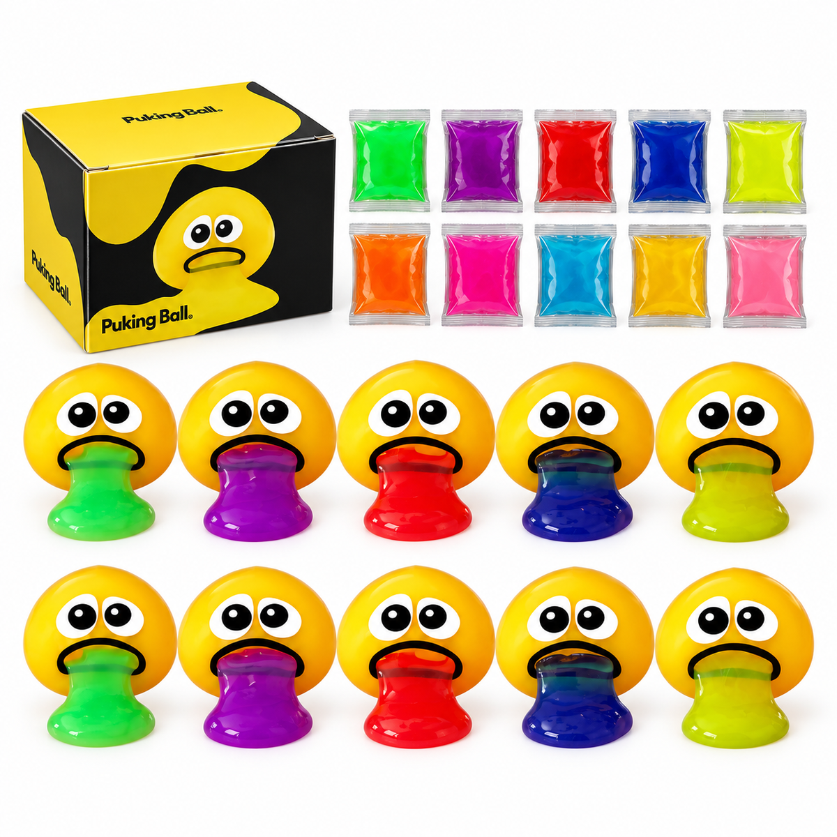 Puking Ball variant — Klasické · 10 kusů
