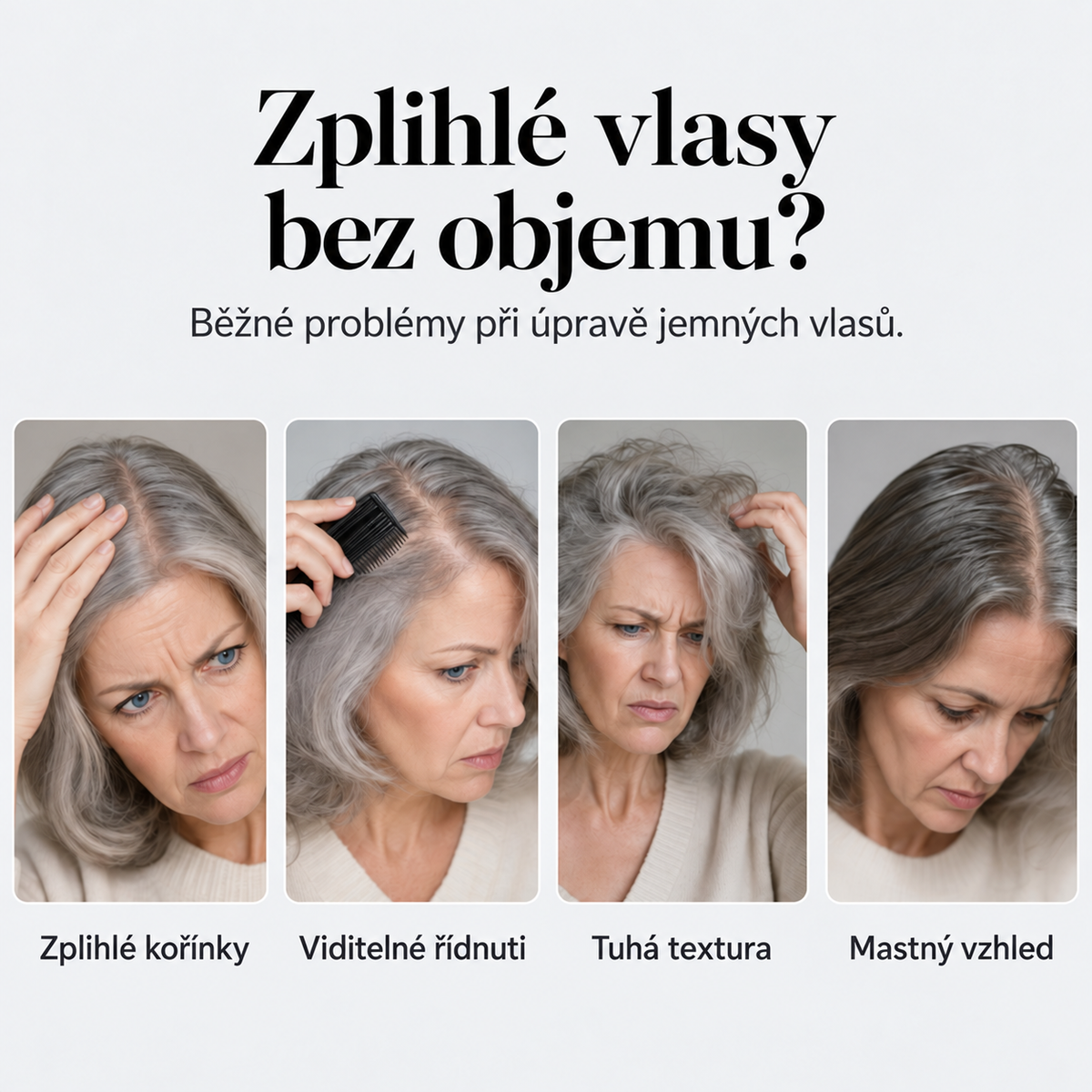 Je vhodný pro jemné a zralé vlasy?