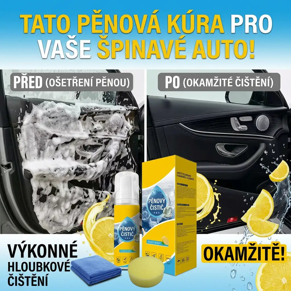 Poslední den 80% SLEVA💦Pěnový čistič s více enzymy 4 v 1