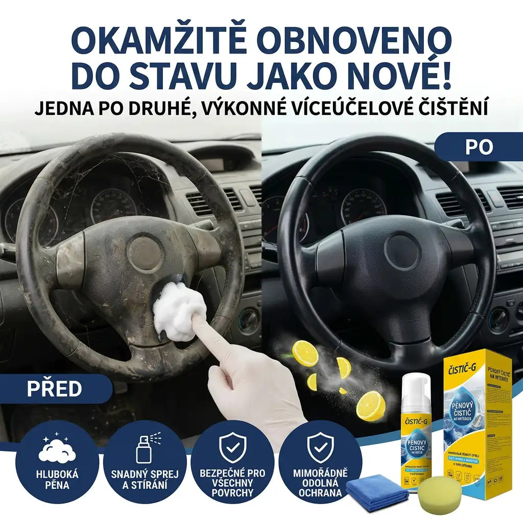 Poslední den 80% SLEVA💦Pěnový čistič s více enzymy 4 v 1