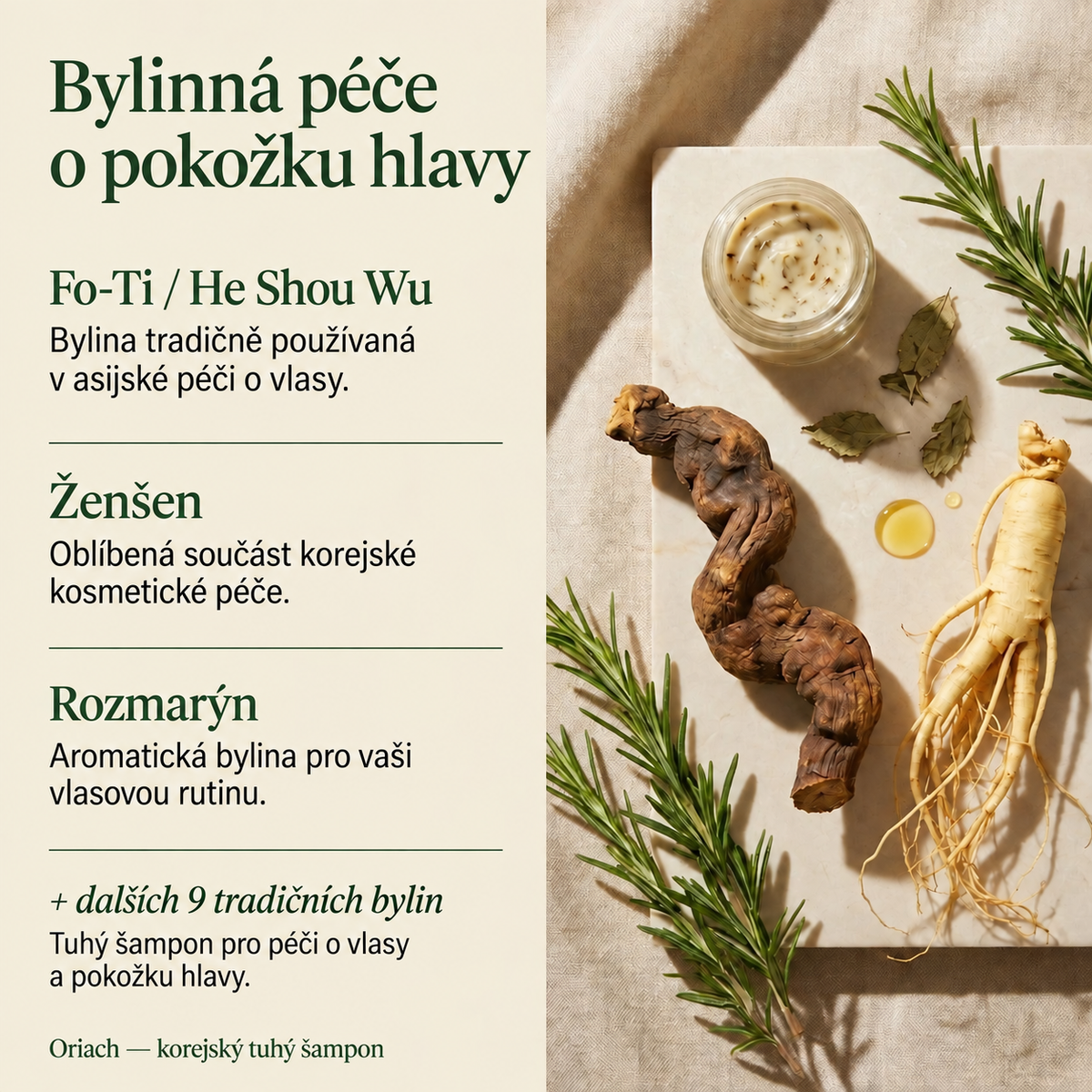 Byliny v péči o pokožku hlavy