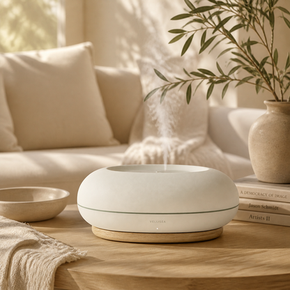 VELLISEA Cove Mist Diffuser 1:1 lifestyle scene
