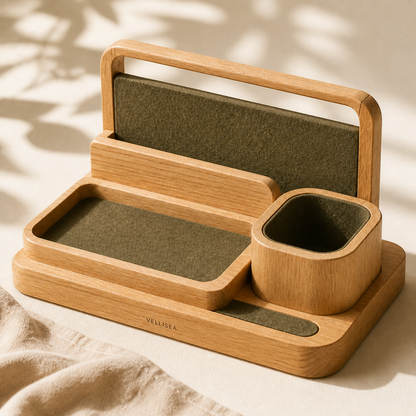 VELLISEA Grove Bedside Organizer 1:1 detail view