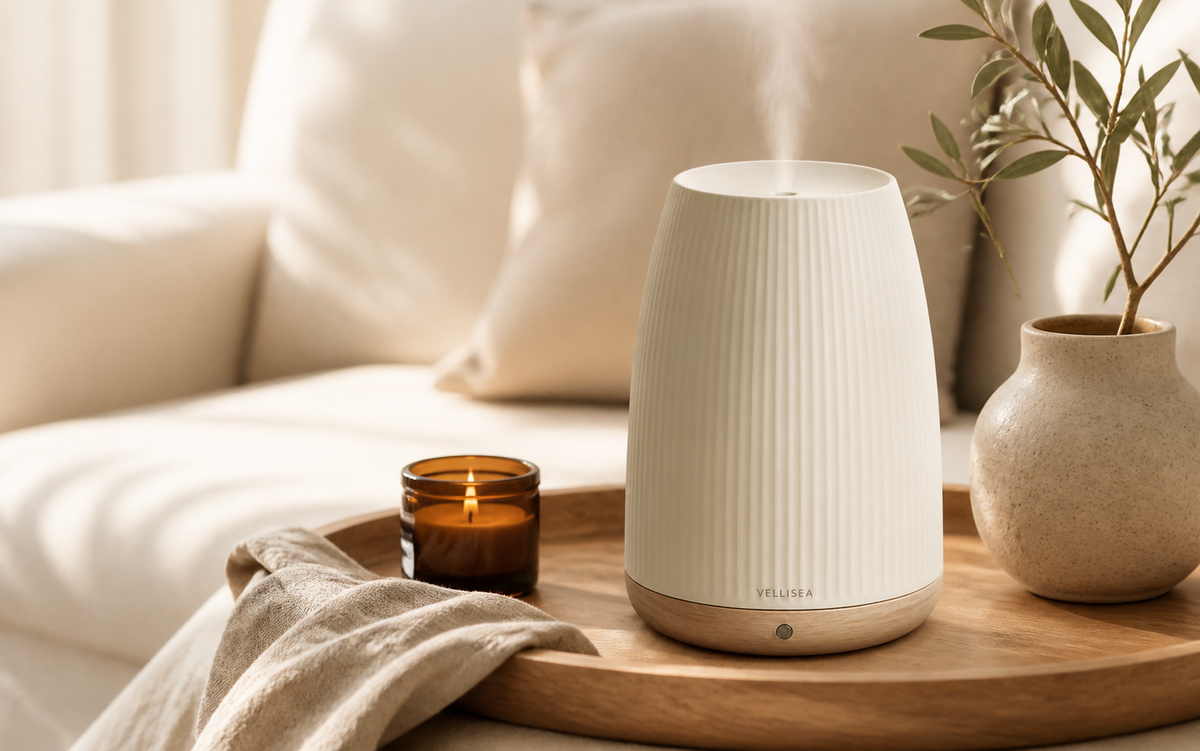 VELLISEA Halo Mist Diffuser lifestyle scene