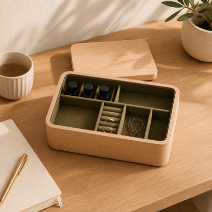 VELLISEA Still Storage Box 1:1 lifestyle scene